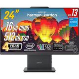 Lenovo Ideacentre 24IRH9 Intel Core I5-13420H 16GB 512GB 23.8 Fhd Freedos Siyah All In One Bilgisayar