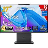 Lenovo Ideacentre 27IRH9 Intel Core I7-13620H 24GB 1tb 27 Fhd Freedos Siyah All In One Bilgisayar
