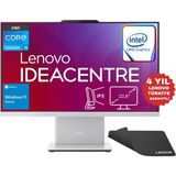 Lenovo Ideacentre Aıo Intel Core I5 13420H 16GB 512GB SSD 23.8" Fhd Windows 11 Home All-In-One Bilgisayar F0HN0053TR - Lenovo Mouse Pad WZ29 - Gri