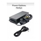 Lenovo Ideapad 320-15ABR ile Uyumlu 65W Laptop Şarj Aleti Adaptörü, USB Tip, 20V 3.25A, Güç Kablosu Hediyeli S50000US00147