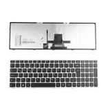Lenovo Ideapad B51-35 Gümüş Işıklı Notebook Klavye