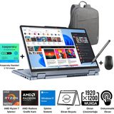 Lenovo Ideapad Flex 5 14ABR8 Amd Ryzen 7 5825U 16GB 1tb SSD 14" Wuxga (Dokunmatik) W11H Taşınabilir Bilgisayar - Lenovo Çanta - Mouse / 1 Yıl Kaspersky Yazılım Koruma Wz6 - 1 TB - 16 GB