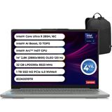 Lenovo Ideapad Pro 5 14IAH10 Ultra 9 285H 32GB LPDDR5X 8533 Mhz 1 Tb Gen 4 M2 SSD Windows 11 Pro 14" OLED 2.8k 83JK0019TR +Snertech Çanta - 32 GB
