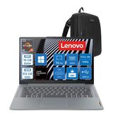 Lenovo Ideapad Slim 3 Ryzen5 40 16Gb Lpddr5 512Gb Ssd Amd Radeon 610M 14" Fhd (1920X1080) Ips 300Nıts Windows 11 Home Taşınabilir Bilgisayar D82xn00dctxh02 + Zetta Çanta