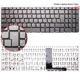 Lenovo İdeapad V15-igl Type 82c3, 82nn Klavye Füme Renk Tuş Takımı