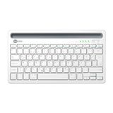 Lenovo Lecoo BK100 Şarjlı Kablosuz Beyaz TKL Bluetooth Klavye