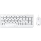 LENOVO LECOO CM105 Q Türkçe USB Beyaz Klavye + Mouse Seti