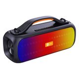Lenovo Lecoo DS155 Siyah Boombox RGB Taşınabilir Bluetooth Hoparlör
