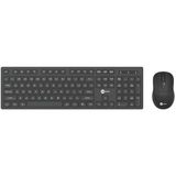 Lenovo Lecoo KW201 Kablosuz Q Klavye - Mouse Set Siyah - Çok Renkli