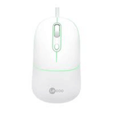 Lenovo Lecoo MS110 RGB Sessiz Tuşlu Kablolu Beyaz Optik Mouse