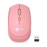 Lenovo Lecoo Ws202-P Kablosuz 1600Dpı+4 Tuşlu Sessiz Pembe Mouse