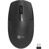 Lenovo Lecoo Ws204 Kablosuz 1200Dpı+3 Tuşlu Siyah Mouse