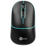 Lenovo Lecoo WS210 Wifi+ Bluetooth Kablosuz 2.4ghz Siyah 6tuşlu Şarjlı Mouse