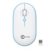 Lenovo Lecoo WS212 Kablosuz 1600DPI 4 Tuşlu Optik Mouse Beyaz & Mavi