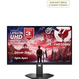 Lenovo Legion 27U-10 27" 0.5ms UHD:160Hz FHD:320Hz Hdmı-Dp UHD Pivot IPS Wled Monitör 67D1GAC1TK - Siyah - Standart