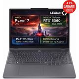 Lenovo Legion 5 15AHP10 Amd Ryzen 7 260 12-Gbddr5 512 GB SSD Rtx 5060 8gb 15.3" Wuxga (1920X1200) IPS 165Hz 115W Windows 11 Pro 83M00064TRAT6