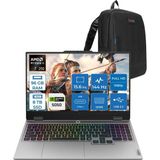 Lenovo LOQ 15AHP10 AMD Ryzen 7 250 96GB DDR5 8TB SSD FreeDOS RTX5050 8GB 100W 15.6" FHD (1920x1080) IPS 300nits 144Hz Gaming Laptop 83JG006ATRF56 + Zetta Çanta