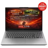 Lenovo LOQ 15ARP10E 83S00032TR Ryzen 7 7735HS 16GB RAM 1TB SSD 6GB RTX 3050 FreeDOS 15.6 inç Oyun Bilgisayarı