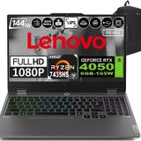 Lenovo Loq 15ARP9 Amd Ryzen 7 7435HS Ddr5 96GB 4tb SSD RTX4050-6GB 300NITS 15.6" 144Hz Fhd Windows 11 Pro Taşınabilir Bilgisayar 83JC00CRTRP16 + Zetta Çanta