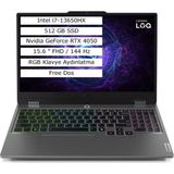 Lenovo Loq 15IRX9 I7-13650HX 24 GB 1 Tbssd 6gb RTX4050 15.6 Windows 11 Pro 83DV00G7TRAR35