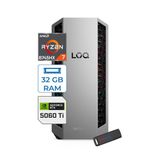 Lenovo Loq Tower 26ADR10 Amd Ryzen 7 8745HX 5.1 Ghz 32GB Ddr5 1tb SSD Geforce RTX5060 Ti 8gb Windows 11 Pro Masaüstü Oyuncu Bilgisayarı L91DF006LTRP14 + Zetta Bellek