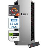 Lenovo Loq Tower 26ADR10 Amd Ryzen 7 8745HX 5.1 Ghz 32GB Ddr5 1tb SSD Geforce RTX5070 12GB Windows 11 Pro Masaüstü Oyuncu Bilgisayarı L91DF006KTRP14 + Zetta Çanta