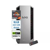 Lenovo Loq Tower 26ADR10 Amd Ryzen 7 8745HX 5.1 Ghz 40GB Ddr5 1tb SSD Geforce RTX5060 Ti 8gb Freedos Masaüstü Oyuncu Bilgisayarı L91DF006LTRF20 + Zetta Bellek