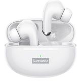 Lenovo Lp5 Kulak İçi Kablosuz Bluetooth Kulaklık Beyaz Dokunmatik Kontrol ile Stereo Ses