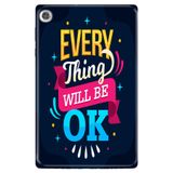 Lenovo M10+ Plus TB-X606F ile Uyumlu Desenli Silikon Tablet Kılıfı, Everything, Çok Renkli avonm-v-cvr451441