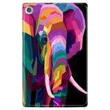 Lenovo M10+ Plus TB-X606F ile Uyumlu Desenli Silikon Tablet Kılıfı, UV Baskılı, Çok Renkli, Arka Kapak avonm-v-cvr451542