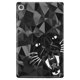Lenovo M10+ Plus TB-X606F ile Uyumlu Tablet Kılıfı, Desenli Silikon, Kaplan Prizma, Çok Renkli avonm-v-cvr451484
