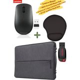 Lenovo Mouse 400, Mousepad, 13" Urban Sleeve Tablet Notebook Kılıfı, 64 GB Flash Bellek Flash Disk - Çok Renkli