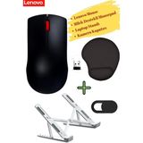 Lenovo Mouse Kablosuz GY51L52638 Kamera Kapatıcı, Laptop Standı, Bilek Destekli Mousepad, - Çok Renkli