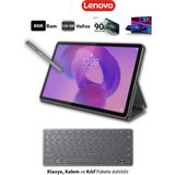 Lenovo Tab 2. Nesil 8gb 128GB 11.5" 2.5k 120Hz Tablet Gri Kalem ve Kılıf Hediyeli Eğitim Ofis ve Oyun Için Üstün Performanslı Tablet Seti