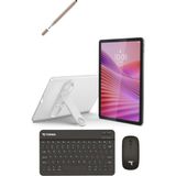 Lenovo Tab M10 4gb 128GB 10.1" Tablet + Kılıf + Kalem + Klavye + Mouse - Grafit Grisi