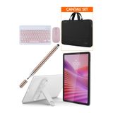 LENOVO Tab M10 4GB 128GB 10.1" TABLET+KILIF+ROSE KALEM+PEMBE KLAVYE MOUSE SET+ÇANTA