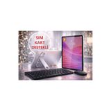 LENOVO Tab M10 4GB/128GB(SİM KART DESTEKLİ)10.1"İNCH GRİ TABLET+ŞEFFAF KILIF+SİYAH KLAVYE+MOUSE+BEYAZ KALEM