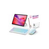 LENOVO Tab M10 4GB/128GB(SİM KART DESTEKLİ)10.1"İNCH +RGB(IŞIKLI KLAVYE MOUSE)+ŞEFAF KILIF+SARJ BAŞLIGI