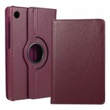 Lenovo Tab M10 TB-311FU 10.1"inç ile Uyumlu Tablet Kılıfı 360 Dönebilen Standlı Kapak - Pembe