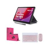 Lenovo Tab M11 8gb Ram 128GB Hafıza 11" Wifi Wuxga Tablet+Orjinal Kalem+Pembe Klavye Mouse+ Pembe Kılıf