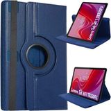 Lenovo Tab M11 TB330FU Uyumlu Döner Standlı Tablet Kılıfı - Lacivert