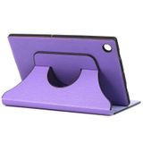 Lenovo Tab M8 Uyumlu Zore Fest Dönebilen Standlı Kılıf (Lila)