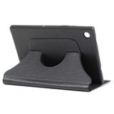 Lenovo Tab M8 Uyumlu Zore Fest Dönebilen Standlı Kılıf (Siyah)