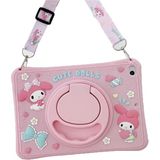 Lenovo Tab M9 9inç TB-310FU Kılıf Cute Dolls Standlı Eğlenceli 3D Karekterli Çocuk Kılıfı - Len M9 - Pitaya