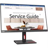 Lenovo Think Vision Monitör 23,8" Düz, Fhd, Ips Panel, 3 Tarafı Kenarlıksız, 75 Hz, 5 Ms (63Dekat3uk)