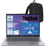 Lenovo Thinkbook 14 G6 Irl Intel Core I5 1335U 32GB Ddr5 4tb SSD Intel Iris Xe Graphics 14" Wuxga IPS 300NITS Windows 11 Home Taşınabilir Bilgisayar 21KG00Y5TRH12 + Zettaçanta - 4 TB - 32 GB