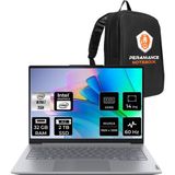 Lenovo Thinkbook 14 Gen 8 Core Ultra 7 255H Notebook 32GB RAM 2TB SSD 14" FHD+ FreeDOS + Per4 Çanta 21SJ007BTXP319 - 2 TB - 32 GB