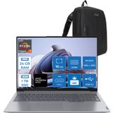 Lenovo Thinkbook 16 G7 Arp Amd Ryzen 7 7735Hs 24Gb Ddr5 1Tb Ssd Radeon 680M Graphics 16" Wuxga 300Nıts Ips Freedos Taşınabilir Bilgisayar 21Mw002ctrf08 + Zetta Çanta