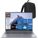 Lenovo Thinkbook 16 G7 Arp Amd Ryzen 7 7735HS 32GB Ddr5 4tb SSD Radeon 680M Graphics 16" Wuxga 300NITS IPS Freedos Taşınabilir Bilgisayar 21MW002CTRF15 + Zetta Çanta - 4 TB - 32 GB