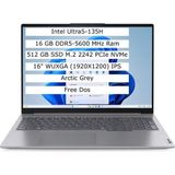 Lenovo Thinkbook 16 G8 21SK00G8TX Ultra 5-135H 16GB 512GB SSD 16 Wuxga 1920X1200 Freedos Taşınabilir Bilgisayar - 512 GB - 16 GB
